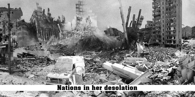 nation in her desolation